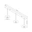 Moderne LED Design 3-lichts Hanglamp Champagne/Koffie | Artdelight Madison