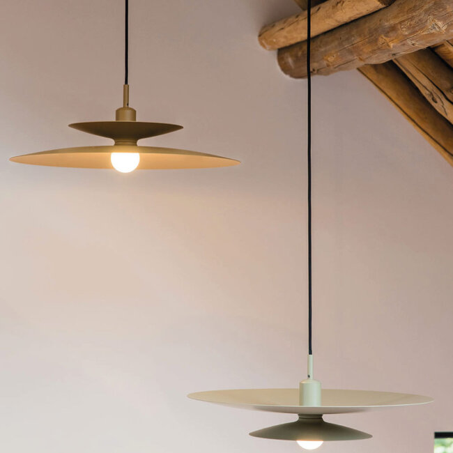 Design Hanglamp met E27 fitting Kaki | Artdelight Linares