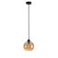 Ronde Glazen Hanglamp 20cmØ met E27 Amber | Artdelight Marino