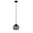 Ronde Glazen Hanglamp 20cmØ met E27 Rookglas | Artdelight Marino