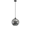 Ronde Glazen Hanglamp 30cmØ met E27 Chroom | Artdelight Marino