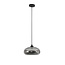 Ovale Glazen Hanglamp 28cmØ met E27 Chroom | Artdelight Paradise