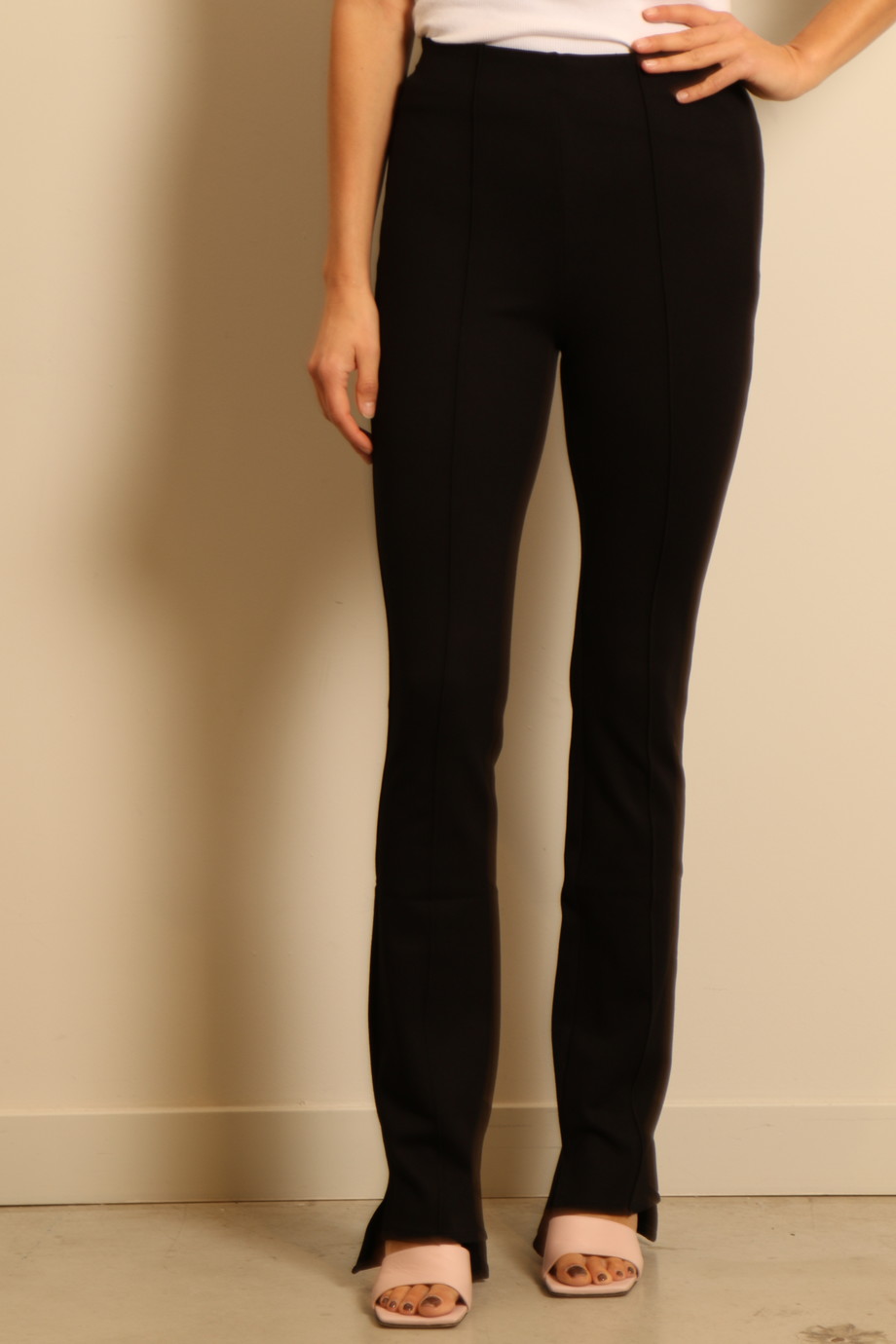 Anine Bing broek Lex Pant black Bylotte