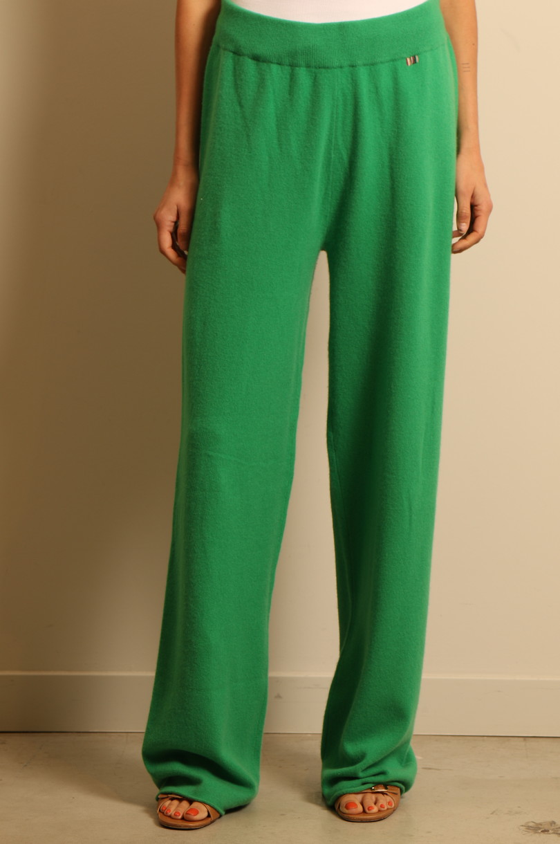 extreme cashmere - Broek - 104 trousers - Groen