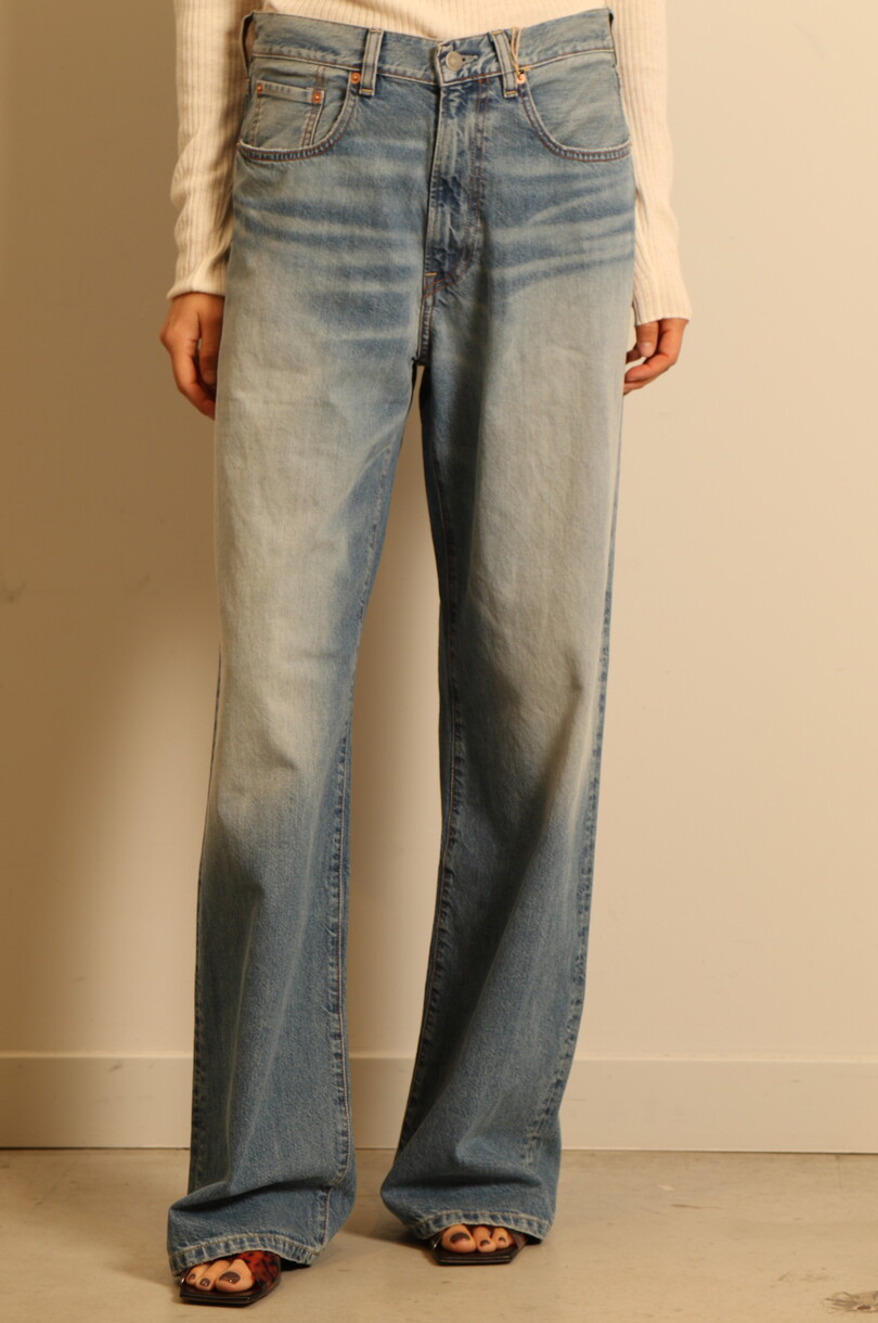 Denimist - jeans - Teri Wideleg - alsen indigo - Bylotte