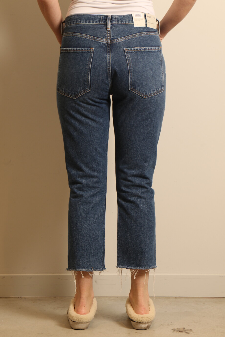 AGOLDE Sphere riley jeans A056B 1371 Blauw Bylotte