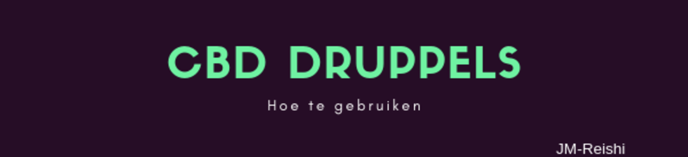 CBD Druppels kopen