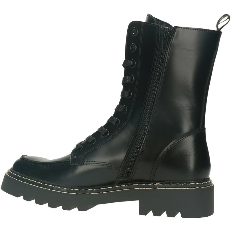 Bullboxer veterboots zwart