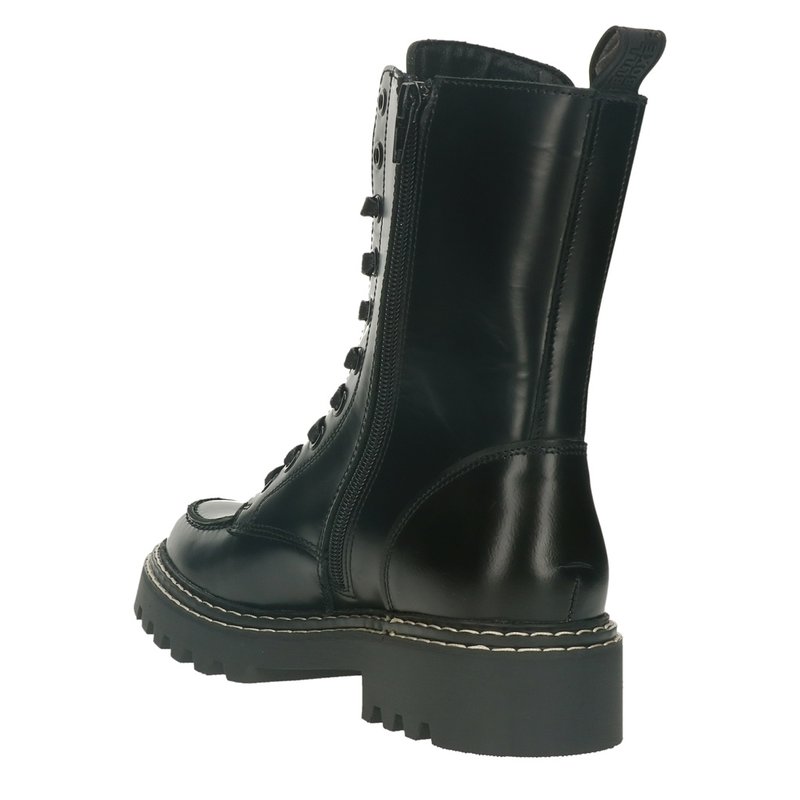 Bullboxer veterboots zwart