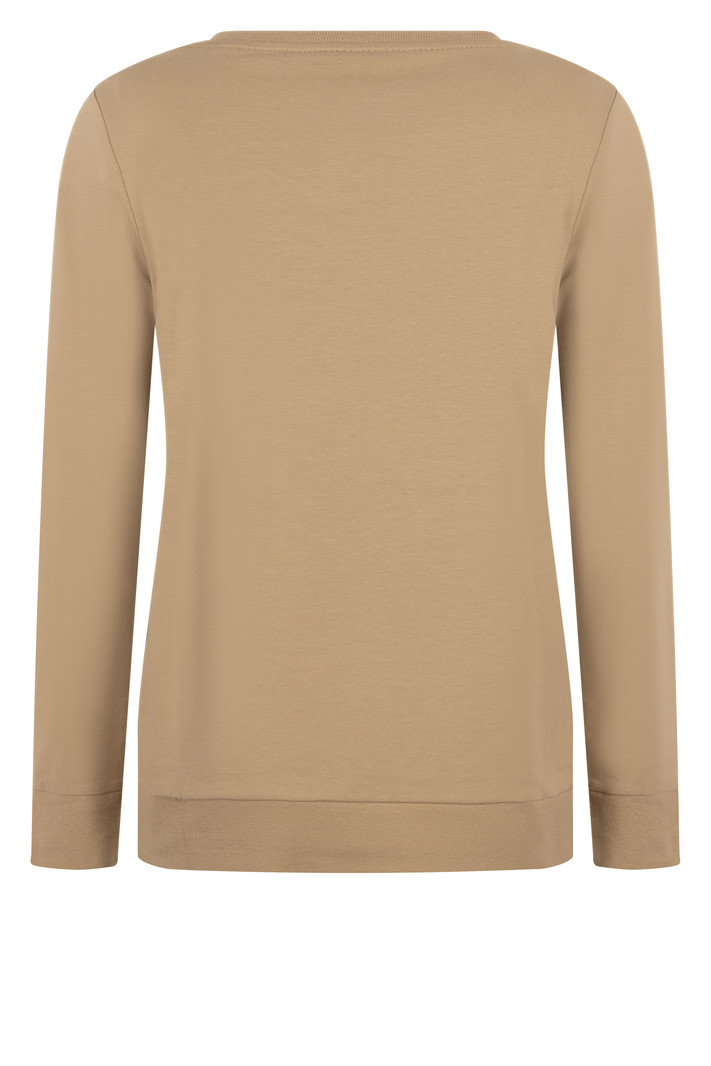 Sweater 221 Lydia with print sand