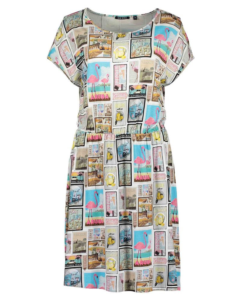 Jurk Seven print