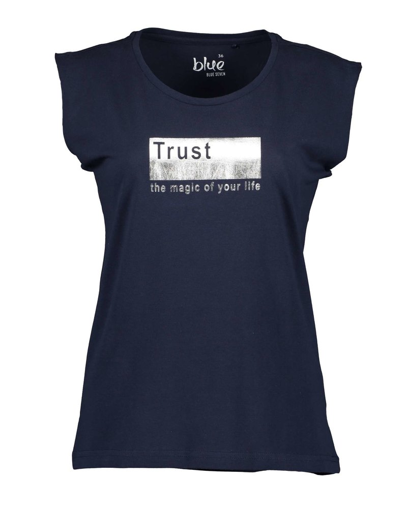 T shirt Seven nachtblauw