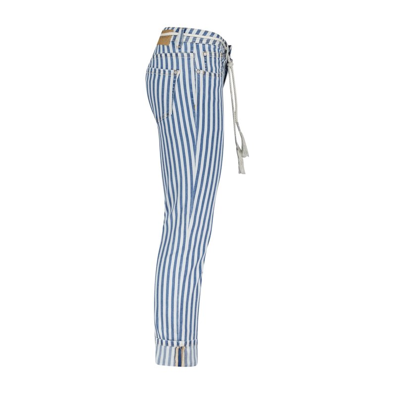 Broek Martha denim stripe regular rise