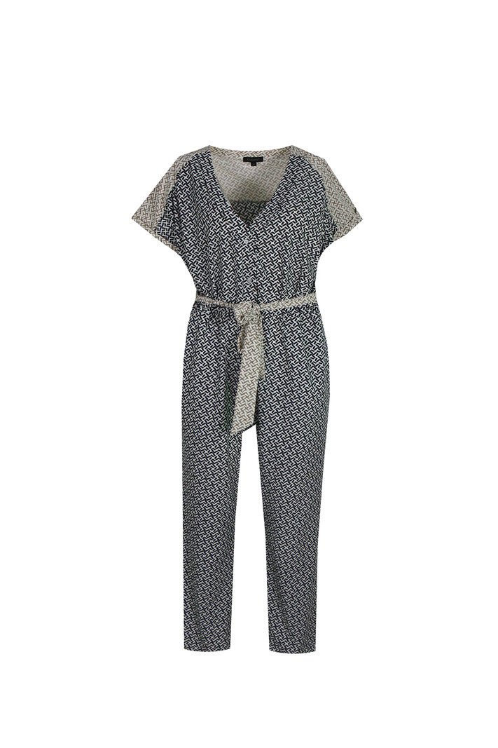 Jumpsuit Lilian zwart/sahara
