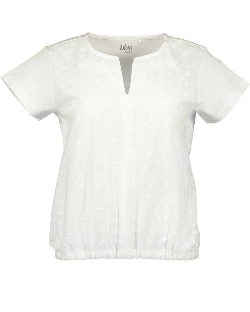 Top Seven wit embroidery