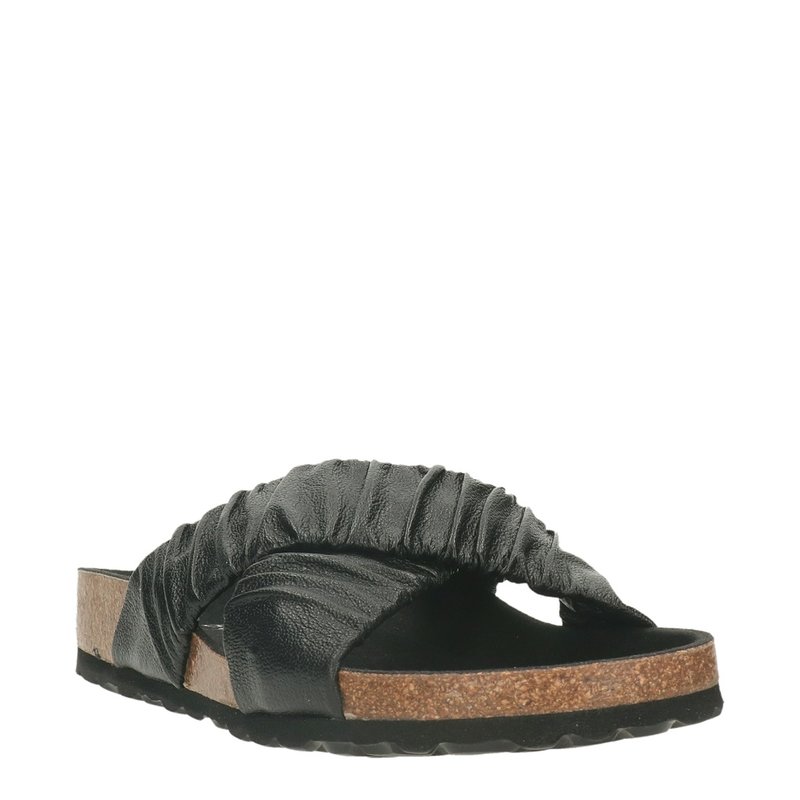 Slipper zwart crossover
