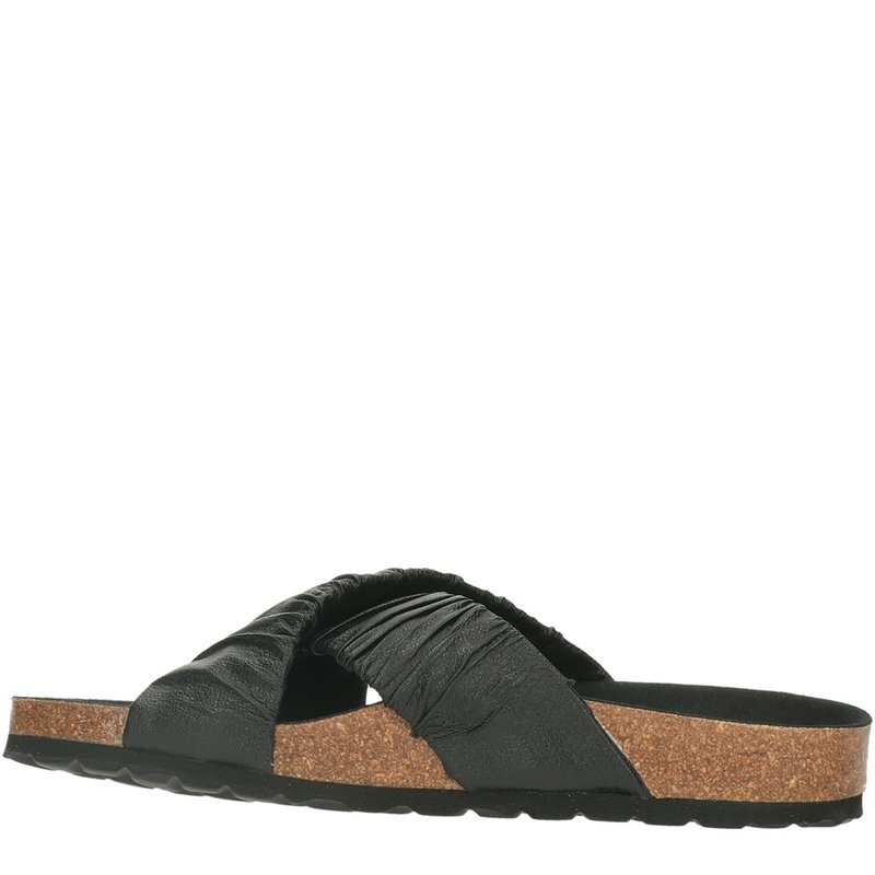 Slipper zwart crossover