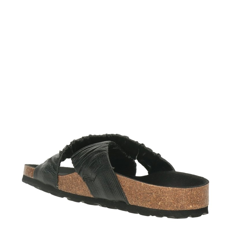 Slipper zwart crossover