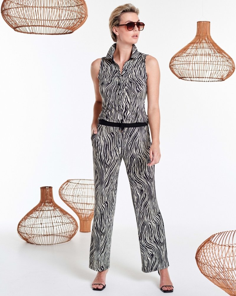 Broek U204 met print