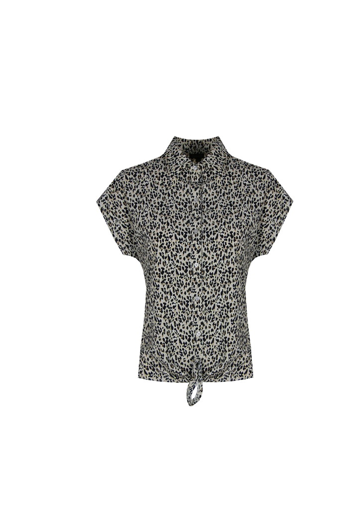 Blouse Zadie zwart/mix