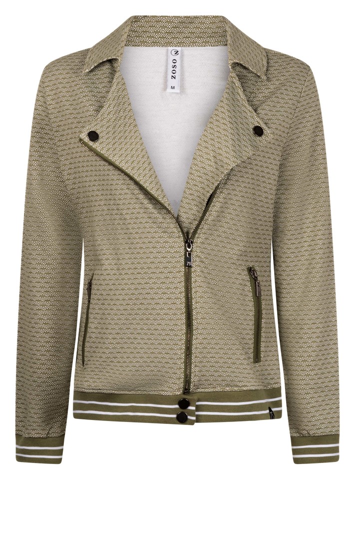 Jack 222 Sam all over printed army/white