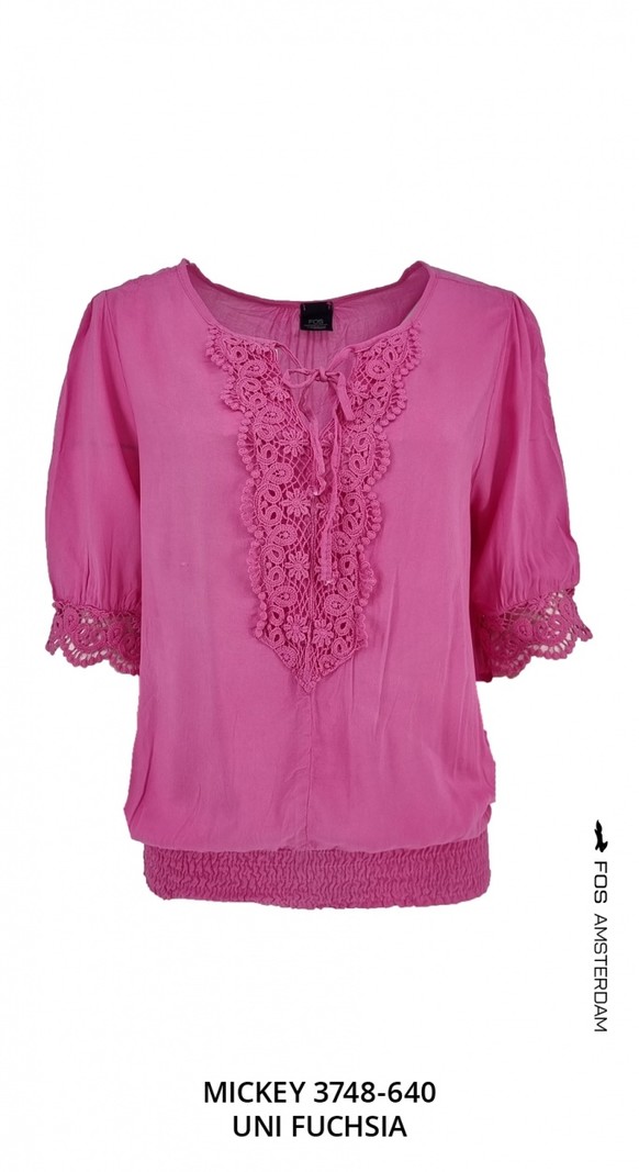 Top Mickey fuchsia