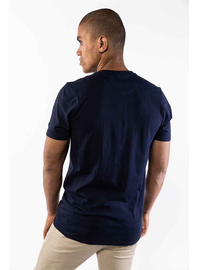 T-shirt Conner basic navy