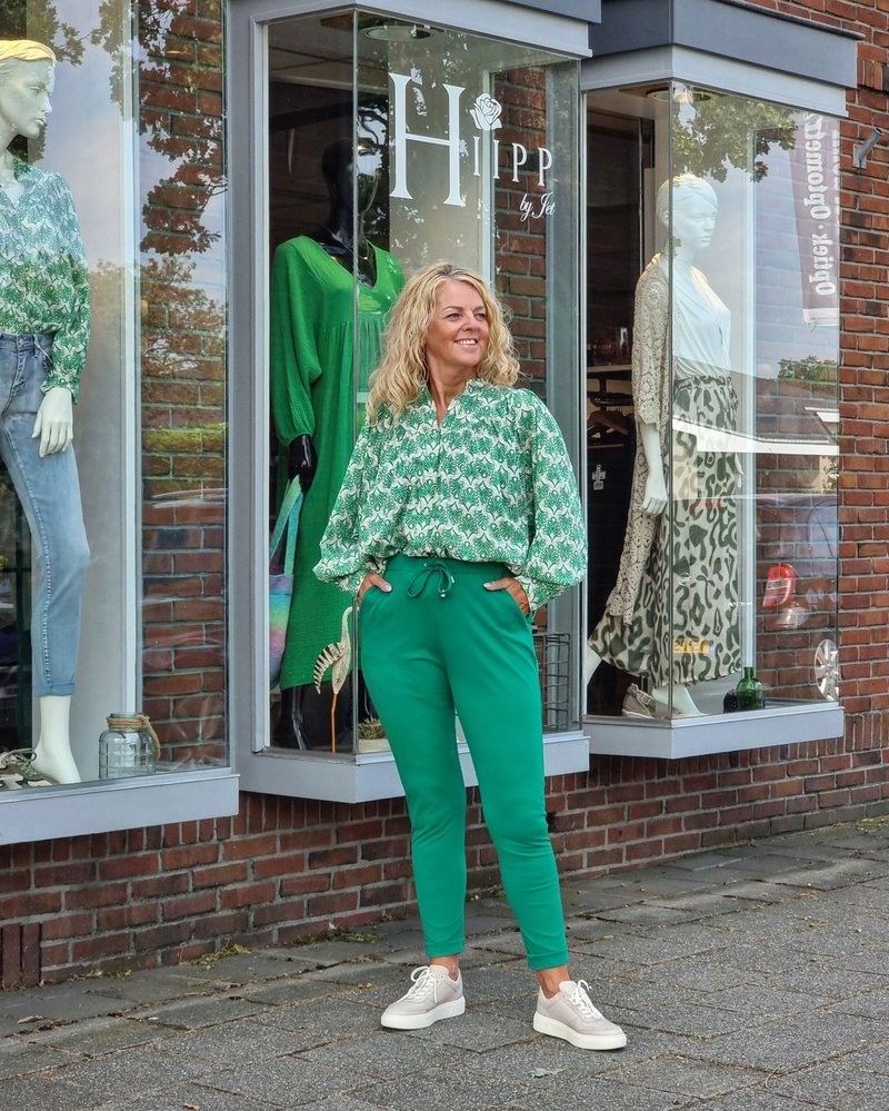 Blouse Lelie groen