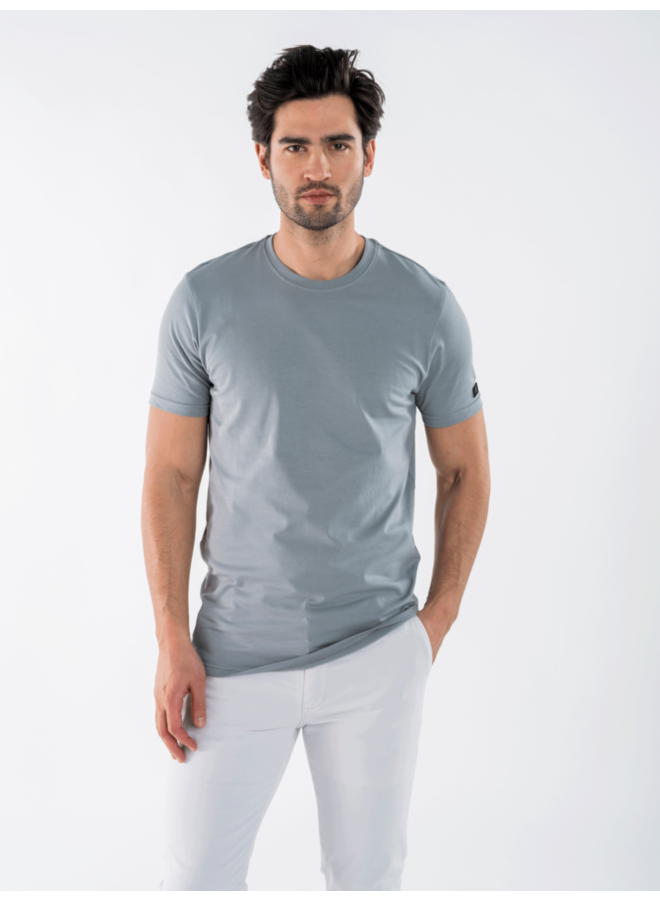 T-shirt Conner basic blue grey