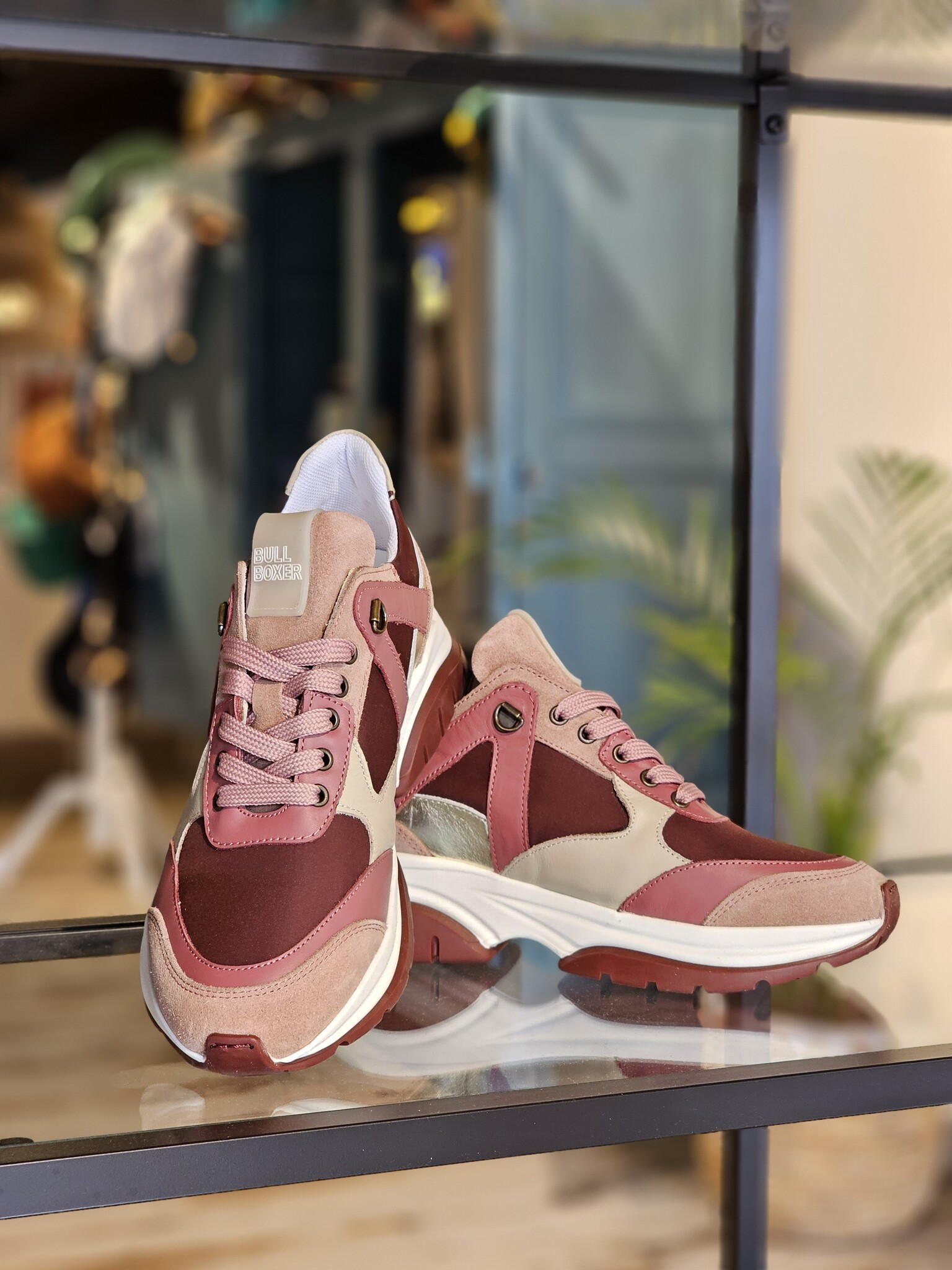 Sneakers bordeaux/roze - Hiipp by