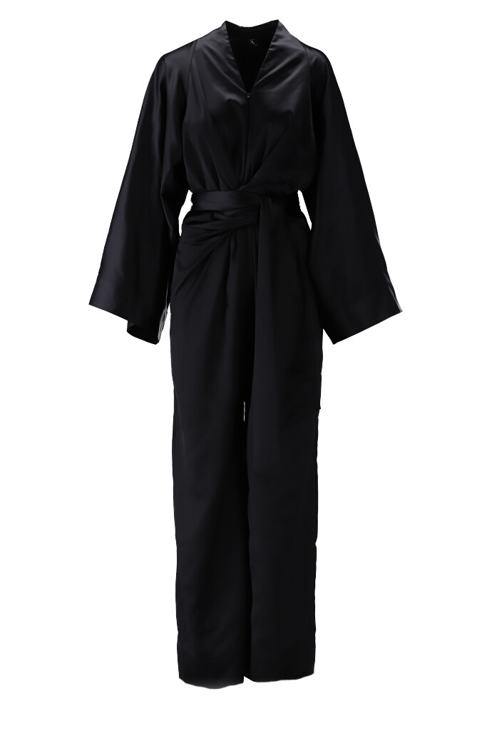 Jumpsuit X379 glossy met rits Hiipp by Jet