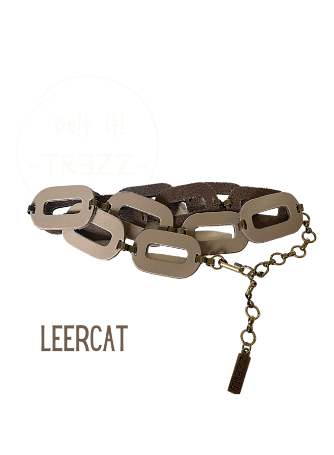 Riem Leercat taupe