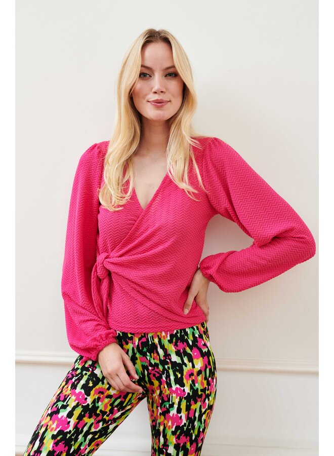 Top Delia pink