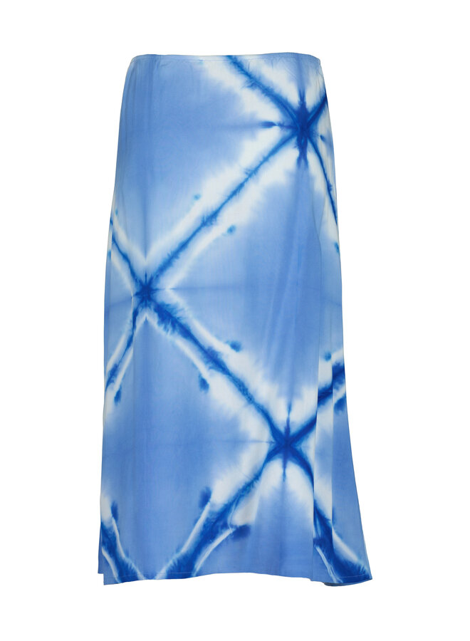 Rok Seven tie dye blauw/wit 182056