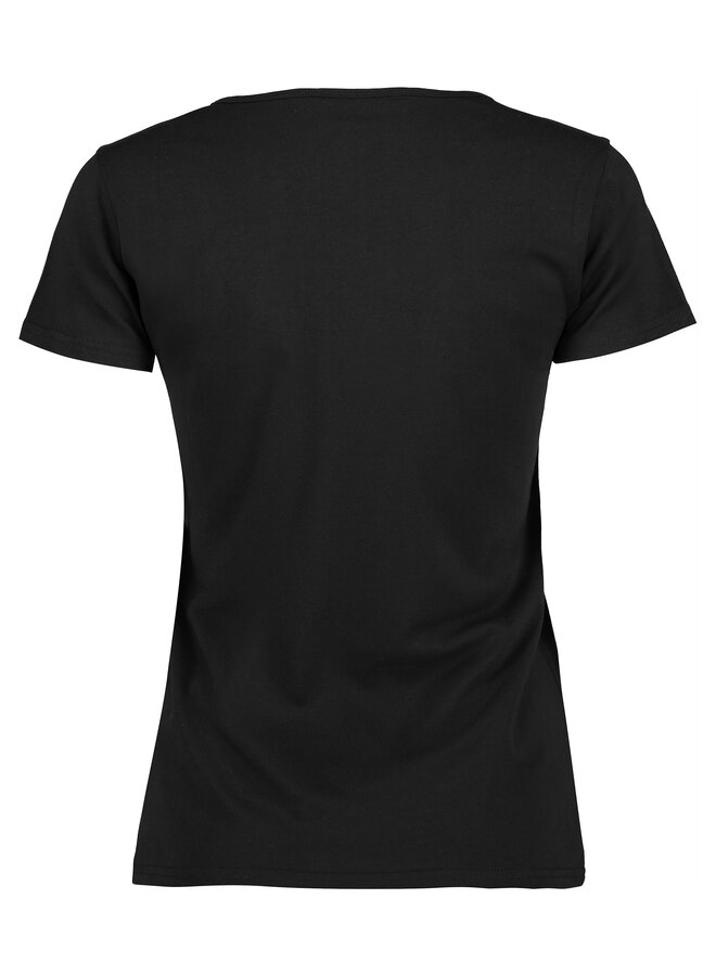 T-shirt Seven ronde hals zwart 105799