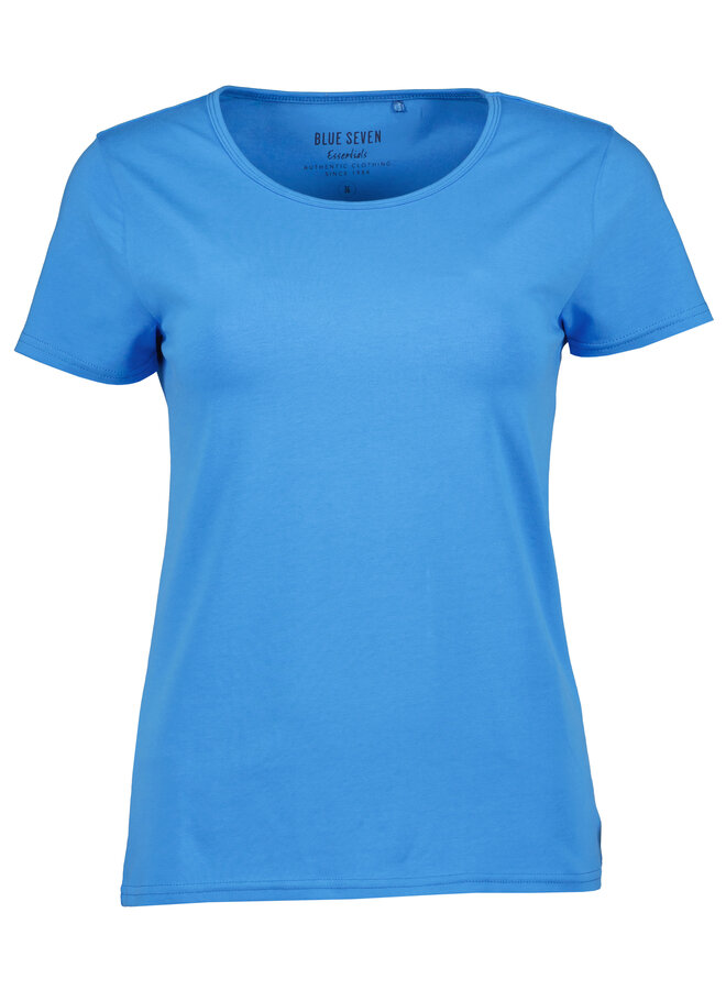 T-shirt Seven ronde hals blauw 105799