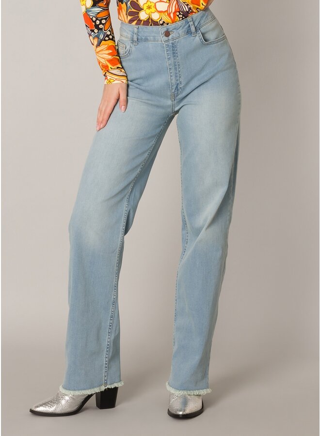 Broek Lauren denim blue