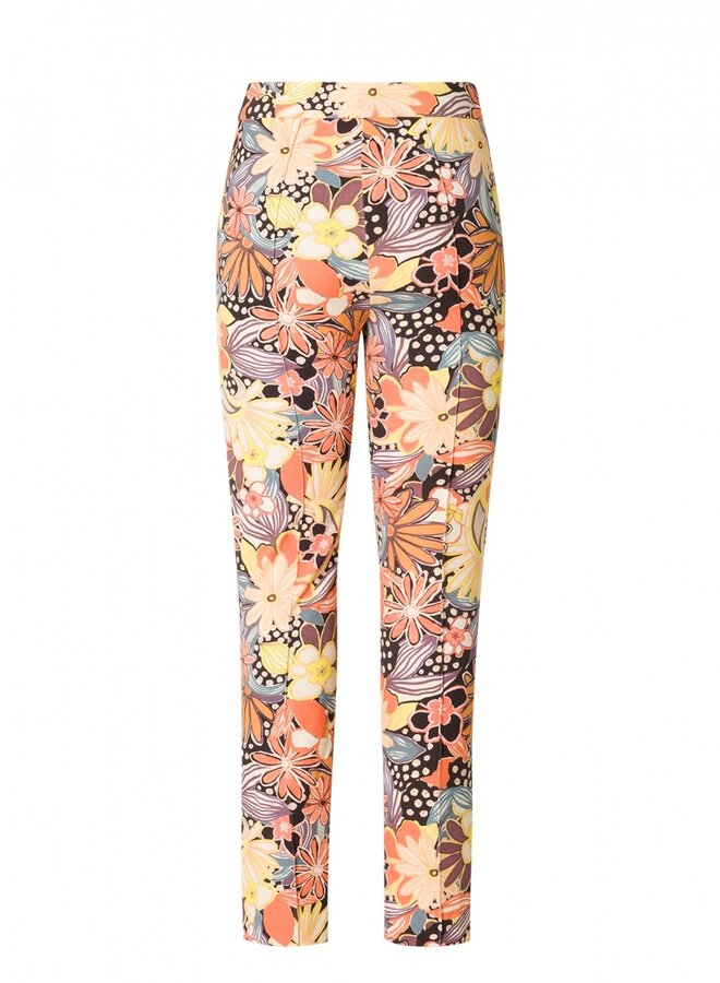 Broek Lynn black/multicolor