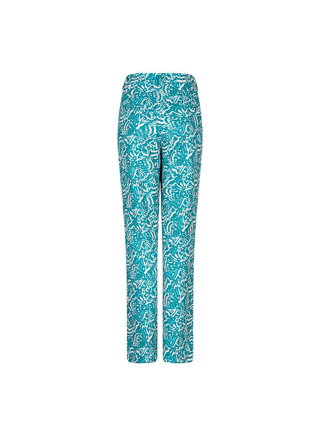 Broek Mabel butterfly blue