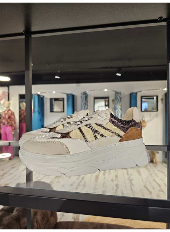 Sneakers Jana beige/brown/sand