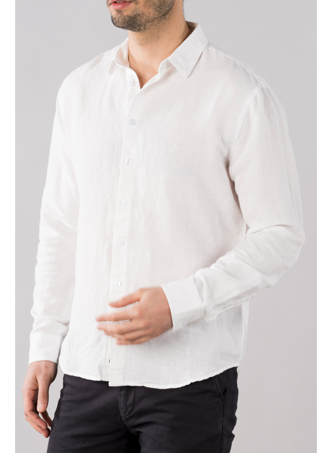 Blouse Ruben linnen white