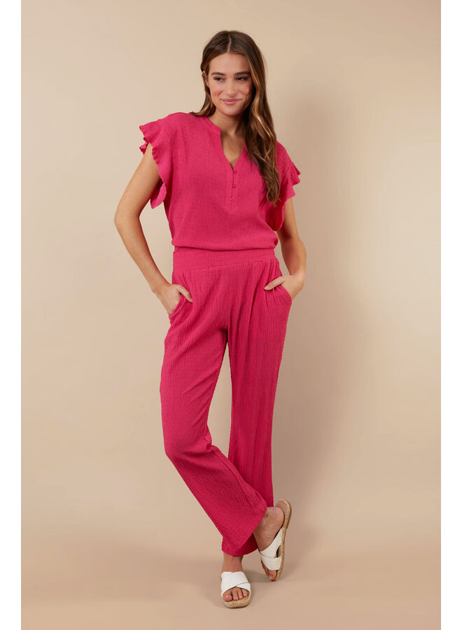 Broek Alyssa bright pink