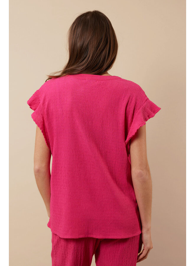 Top Ainoa bright pink