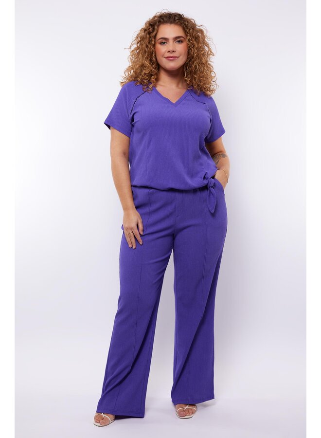 Broek Jada bright purple