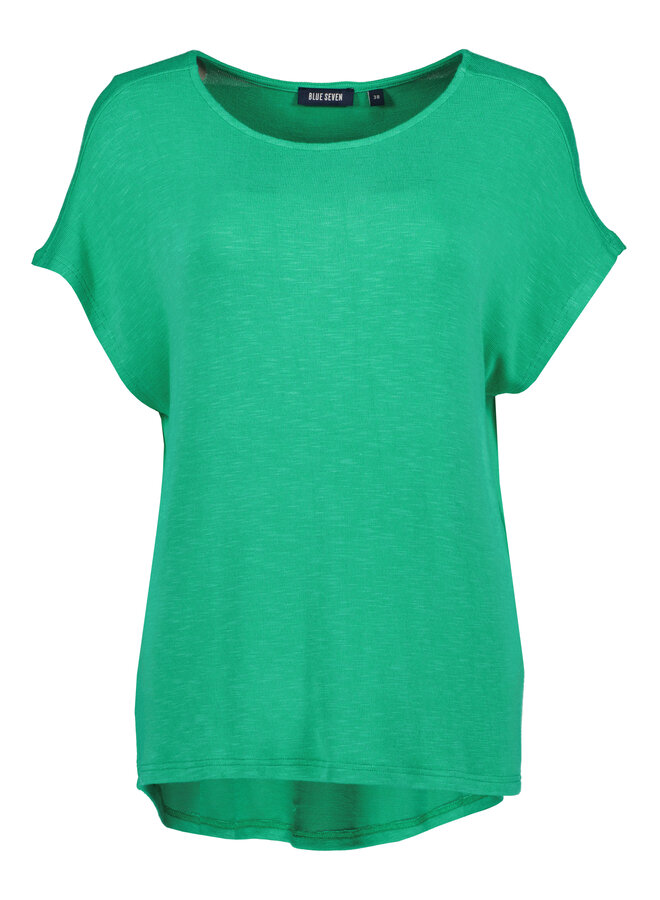 Top Seven ronde hals groen 105767