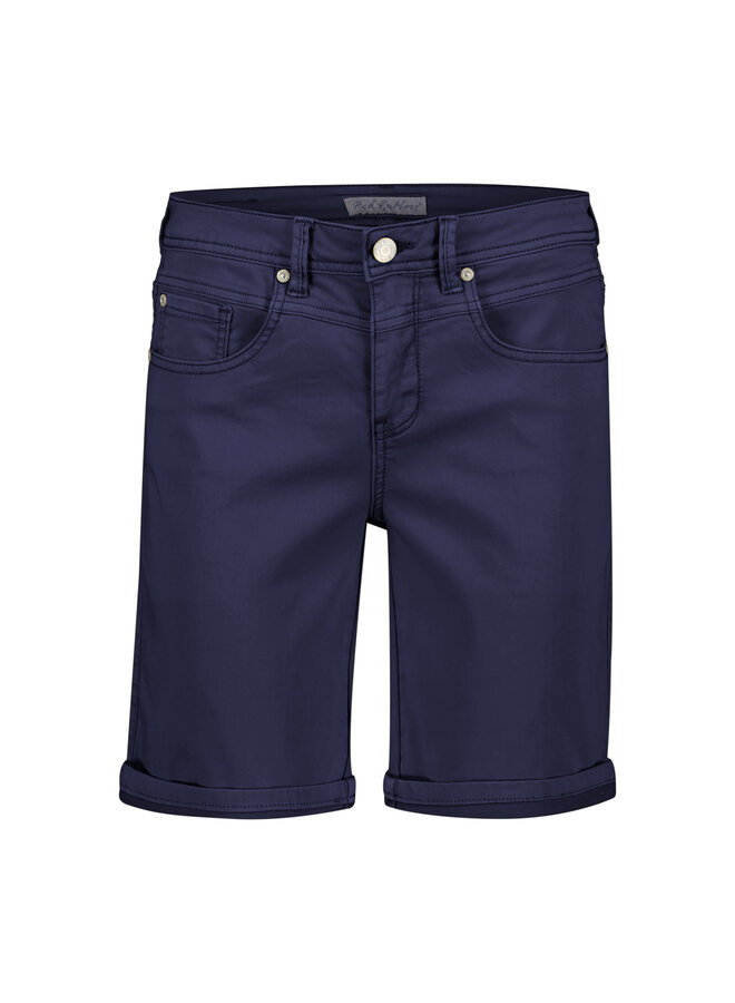 Broek Relax short jog colour navy