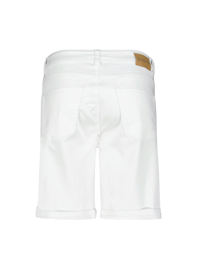 Broek Relax short jog colour white