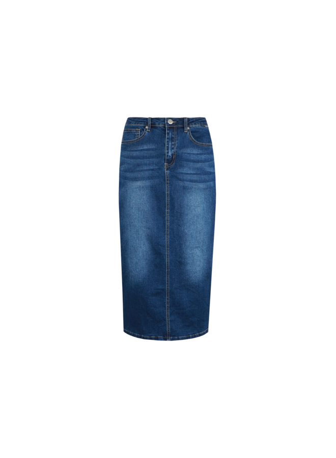 Rok Esrae denim donkerblauw