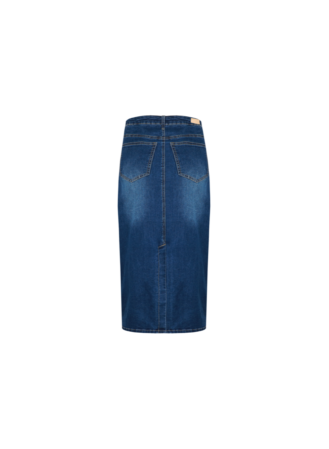 Rok Esrae denim donkerblauw