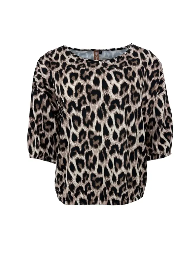 Top Liza animal print